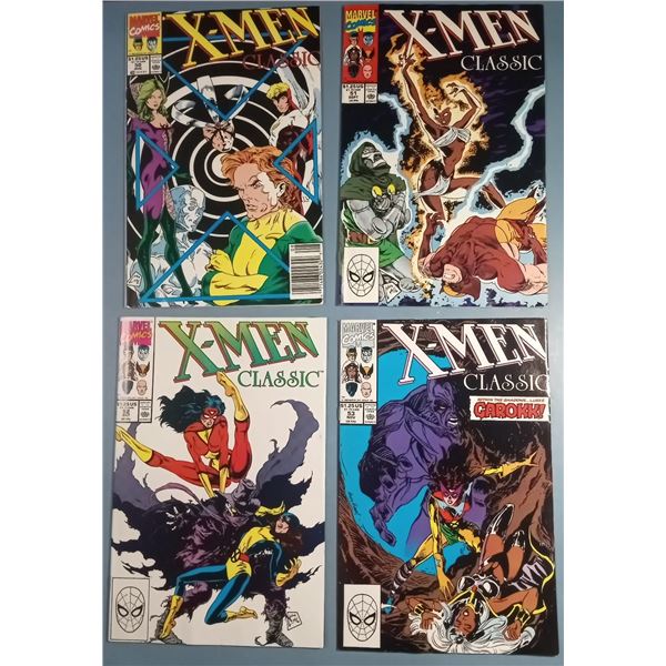 X-Men Classic Lot of 4 Comics #50, #51, #52, #53 Marvel 1991-92
