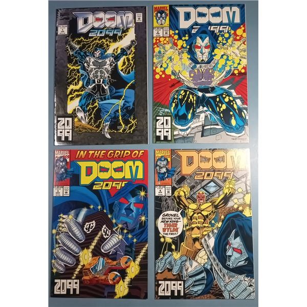 Doom 2099 (1993 Marvel Comics) #1-4 Comic Book Lot