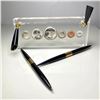 Image 2 : 1967 Canada Centennial Coin Pen Set