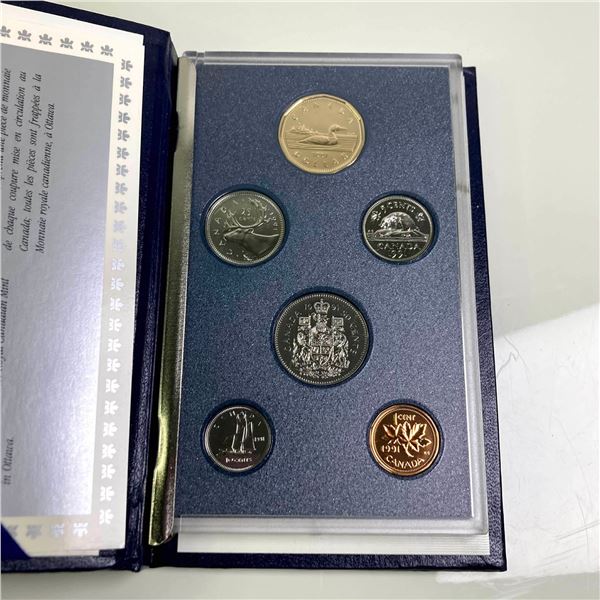1991 Canada Specimen Coin Set