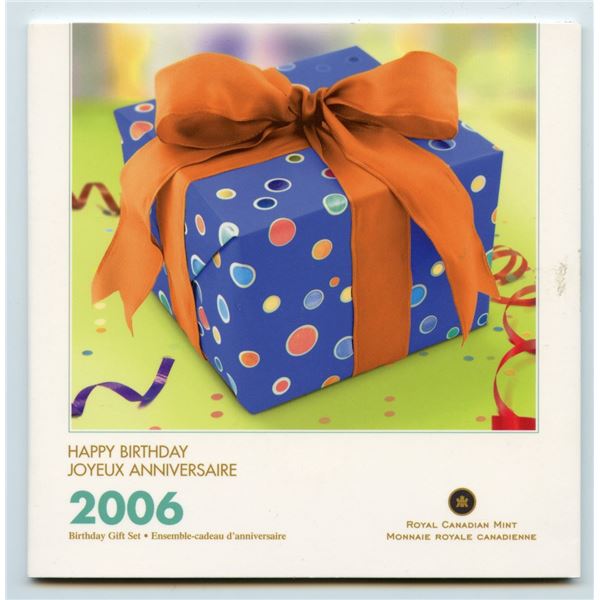 2006 Canada Happy Birthday Coin Set