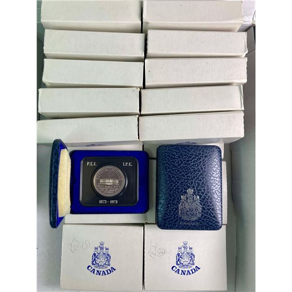 Lot of 20 1973 Canada Cased Dollars