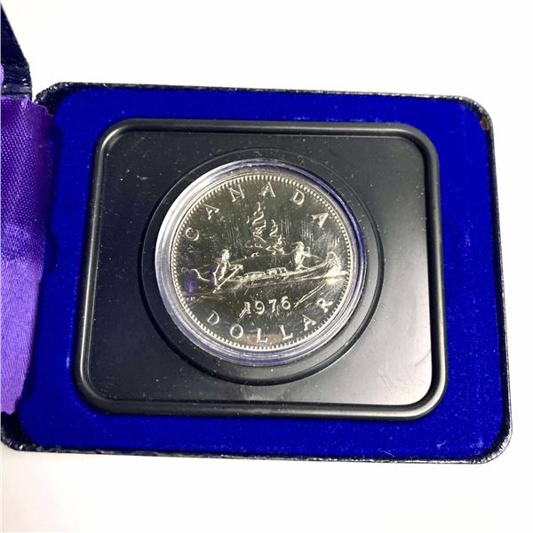 1976 Canada Cased Specimen Dollar