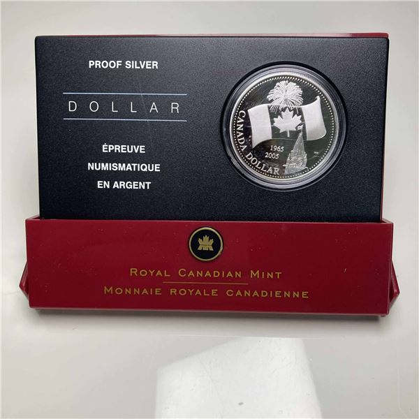 2005 Canada Proof Silver Dollar