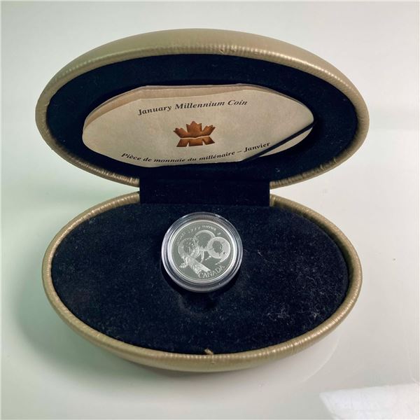 1999 Canada 25 Cent Silver Proof