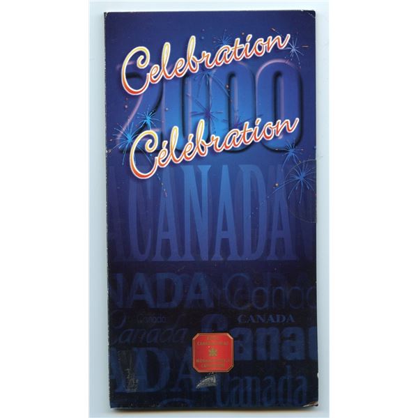 2000 Canada 25 Cent Celebration Coin