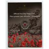 Image 1 : 2004 Canada 25 Cent Poppy 1st Day Coin