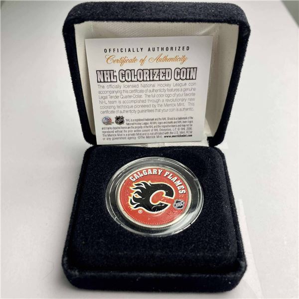 2005 Canada Calgary Flames Colour Quarter