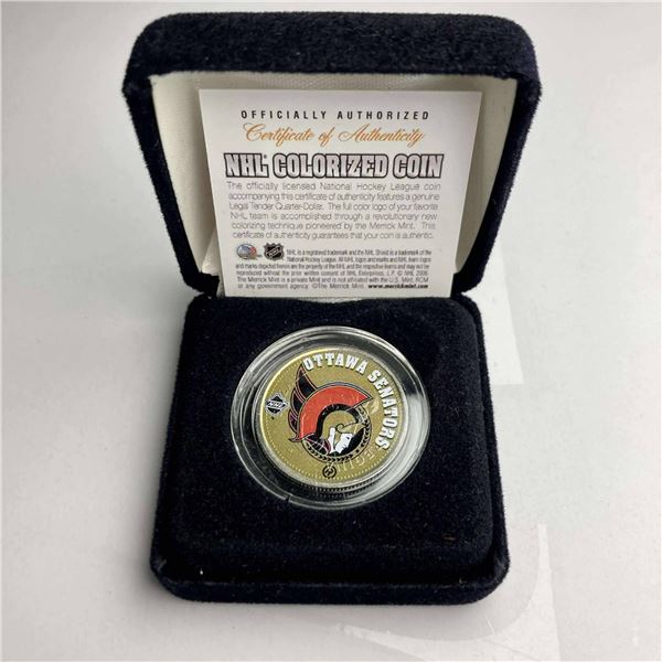 2005 Canada Ottawa Senators Colour Quarter