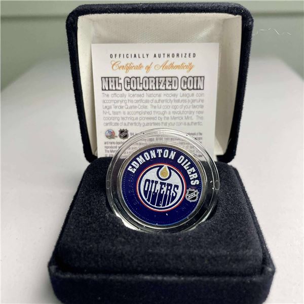 2005 Canada Edmonton Oilers Colour Quarter