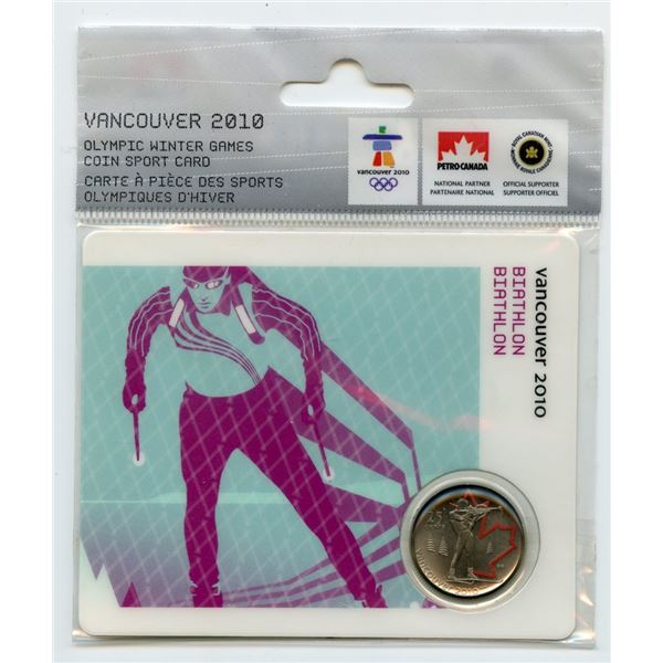 2007 Canada 25 Cent Olympic Coin