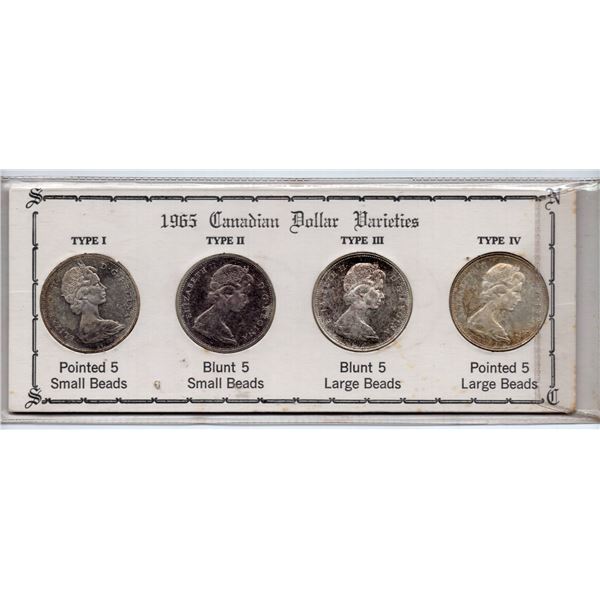 1965 Canada Silver Dollar Set
