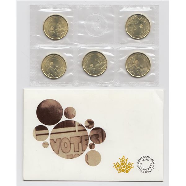 2016 Canada Women's Vote Loonie Pack