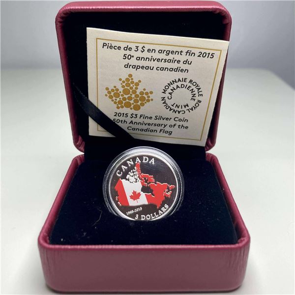 2015 Canada $3 Fine Silver Coin