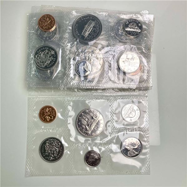 Lot of 10 Canada Prooflike Coin Sets