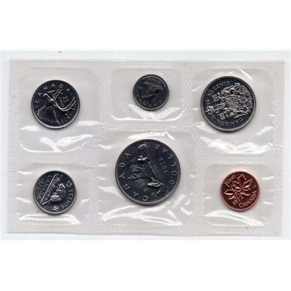 1972 Canada Prooflike Coin Set
