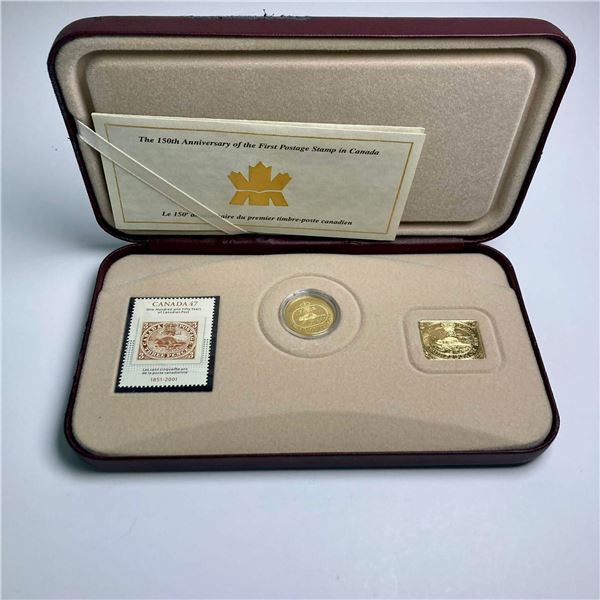 2001 Canada First Postage Stamp Coin Set