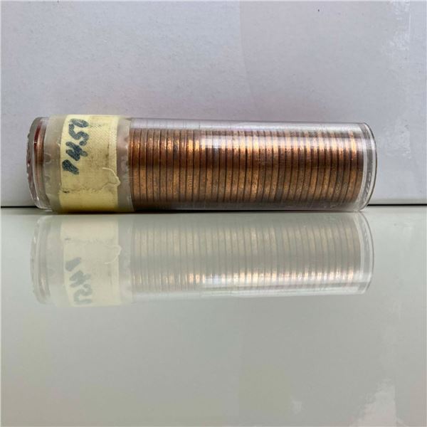 1961 Canada 1 Cent Tube/Roll