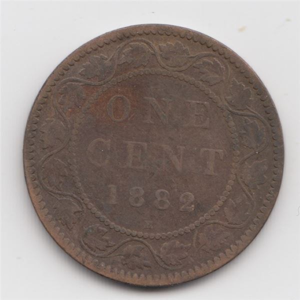 1882 H Canada Large Cent