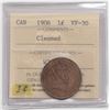 1906 Canada Large Cent ICCS VF30 Cleaned