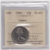 Image 1 : 1969 Canada 25 Cent ICCS PL65 Cameo