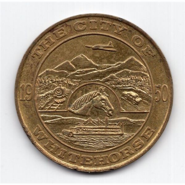 1971 Whitehorse YK Trade Dollar Token