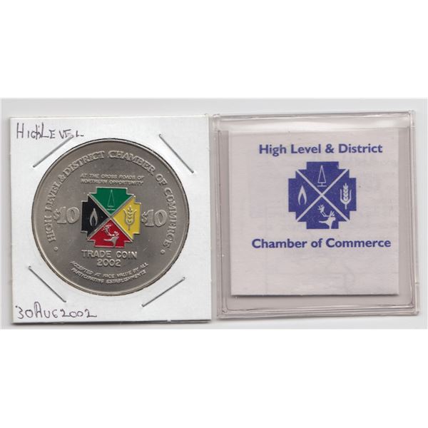 2002 High Level AB $10 Trade Coin Token