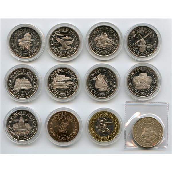 1995-2006 St Andrews Trade Dollar Tokens