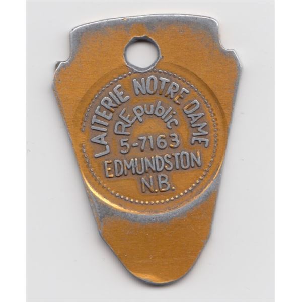 Edmundston NB Dairy Token