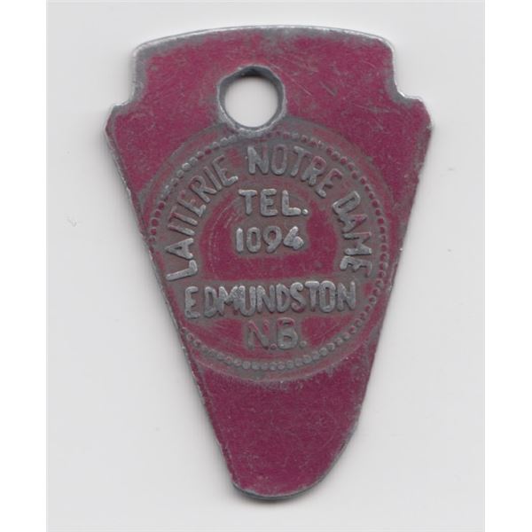 Edmundston NB Dairy Token