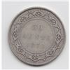 1872 Newfoundland 50 Cent Silver Coin