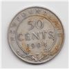 1904 Newfoundland 50 Cent Silver Coin