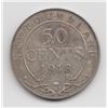 1918 Newfoundland 50 Cent Silver Coin