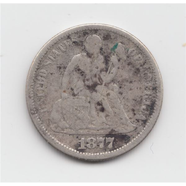 1877 US Dime