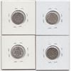 Image 2 : Lot of 4 US Barber Dimes