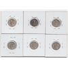 Image 2 : Lot of 6 US Mercury Dimes