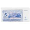 Image 2 : 1994 Transnistria 5 Roubles Note