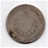 Image 2 : 1916 Cuba 20 Centavos Silver Coin