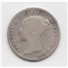 Image 2 : 1877 Great Britain 3 Pence Silver Coin