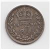 Image 1 : 1890 Great Britain 3 Pence Silver Coin