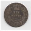 Image 1 : 1878 Great Britain 6 Pence Silver Coin