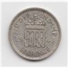 Image 1 : 1943 Great Britain Sixpence Silver Coin