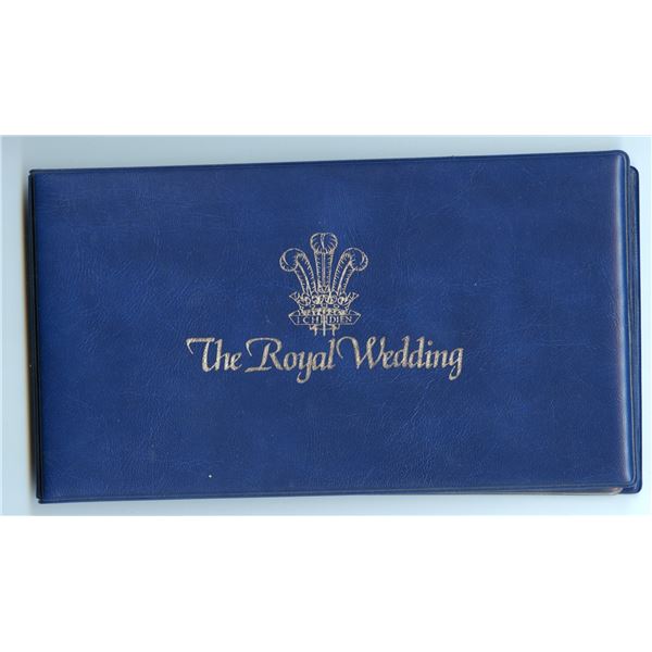 1981 Great Britain Royal Wedding Set