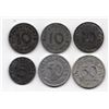Image 2 : Lot of 6 Germany Coins