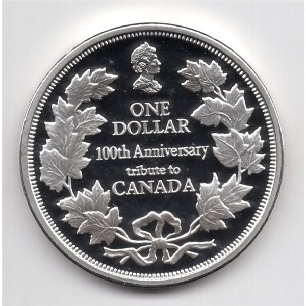 1911-2011 Cook Islands $1 Coin