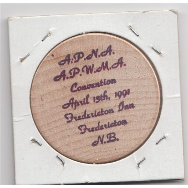 1991 APNA Fredericton Wood