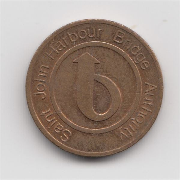 Saint John NB Harbour Bridge Token