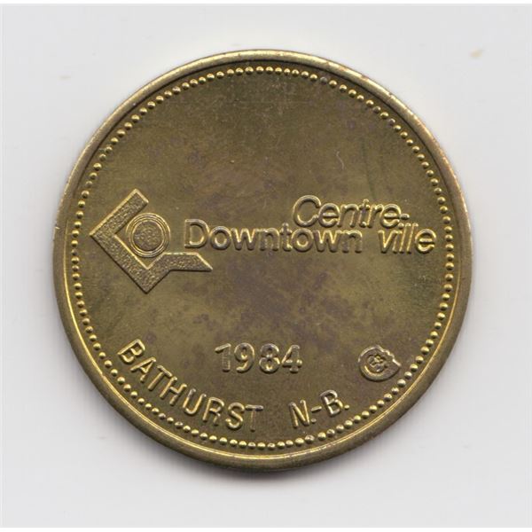 1984 Bathurst NB Parking Token