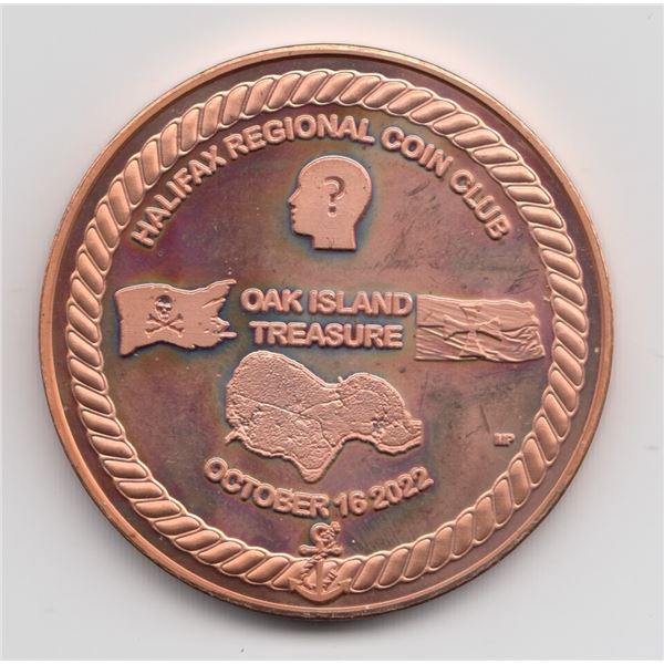 2022 Halifax Coin Club Copper Medal