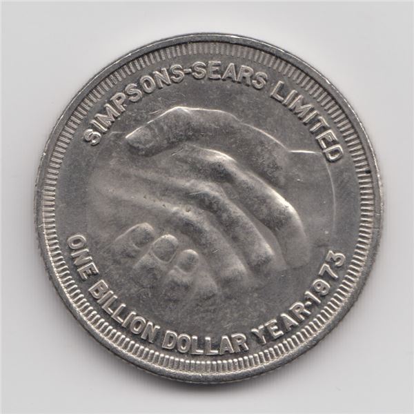 1973 Simpsons-Sears Billion Dollar Year Medal